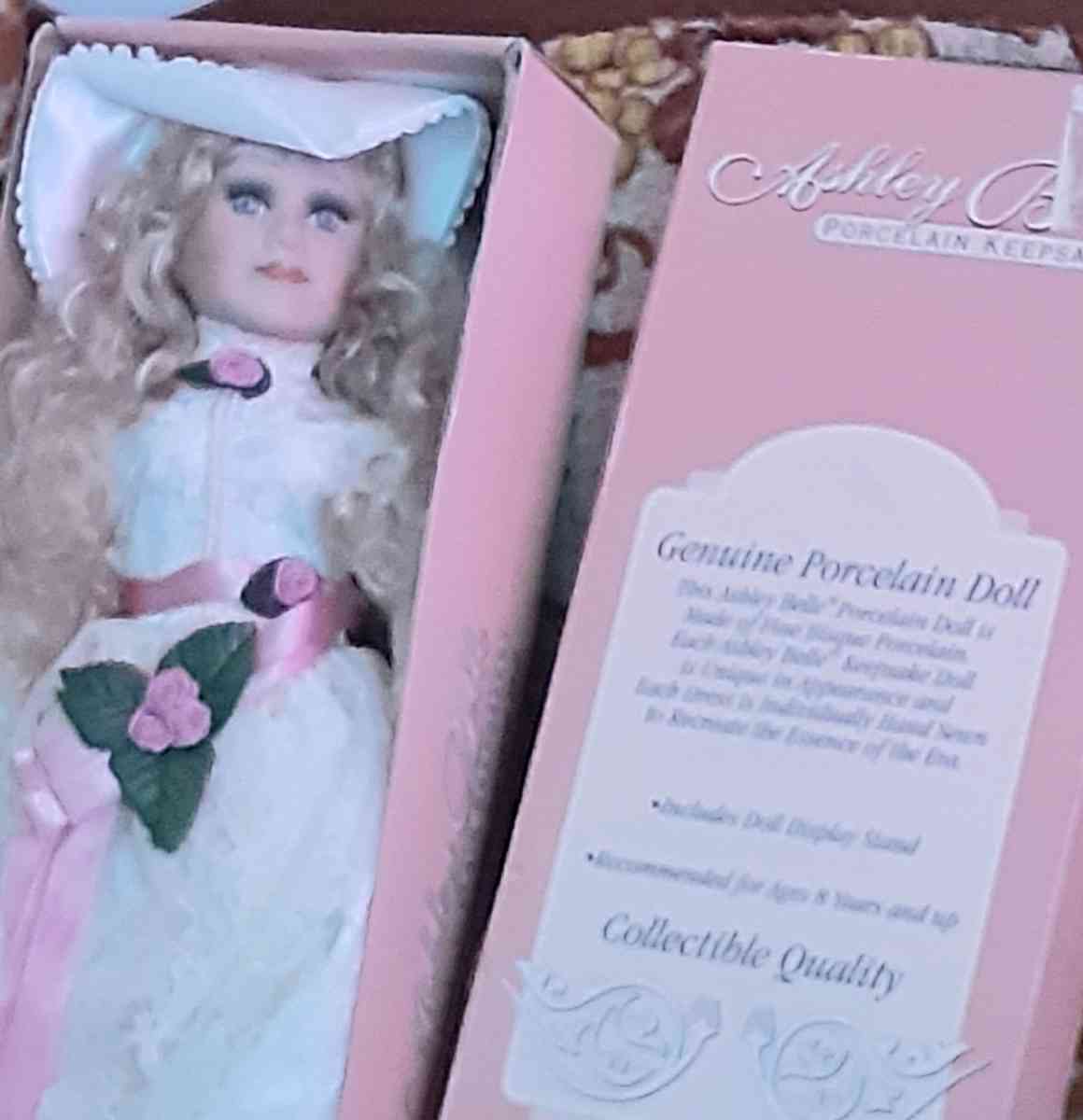 Ashley Belle Porcelain Keepsake Doll - Corpus Christi, Texas - FleaMarketBay