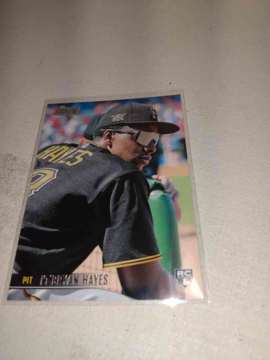 2021 stadium club key Brian Hayes rookie card - Alicia, Arkansas