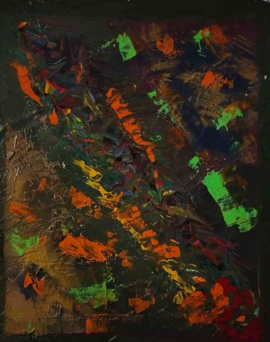 abstract painting on canvas 16inches by twenty - Pharr, Texas - FleaMarketBay