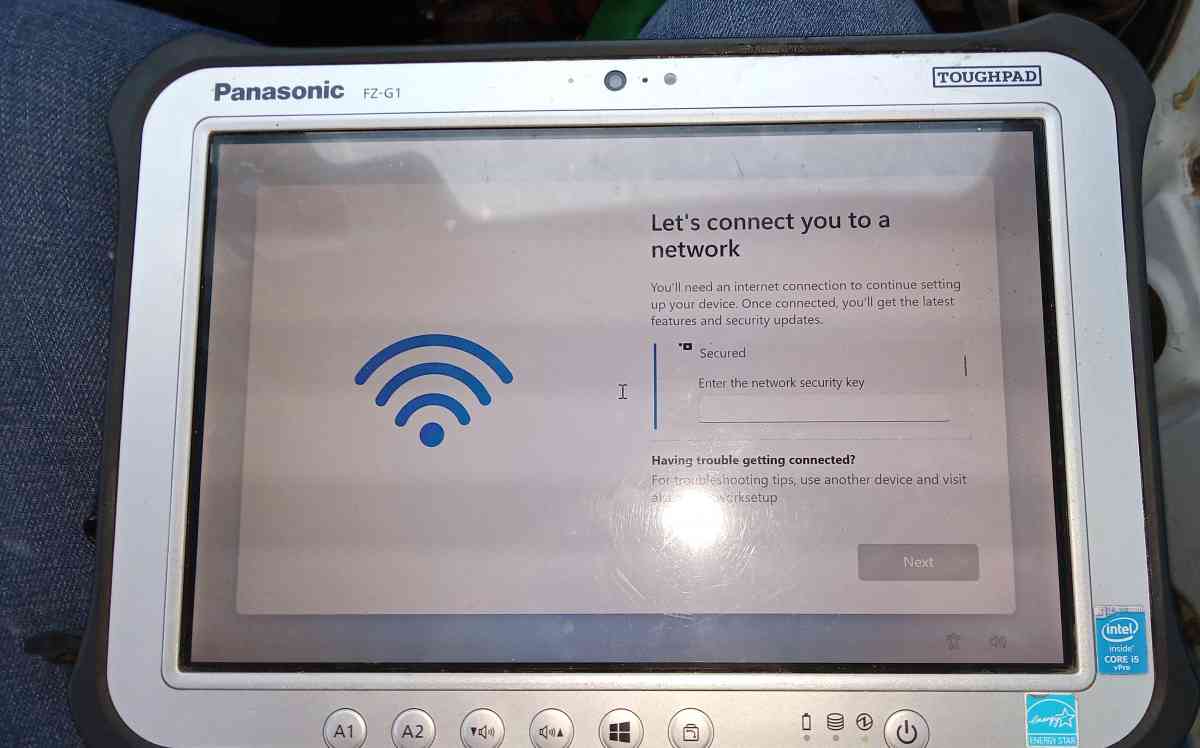 Panasonic FZG1 Toughpad - Amarillo, Texas