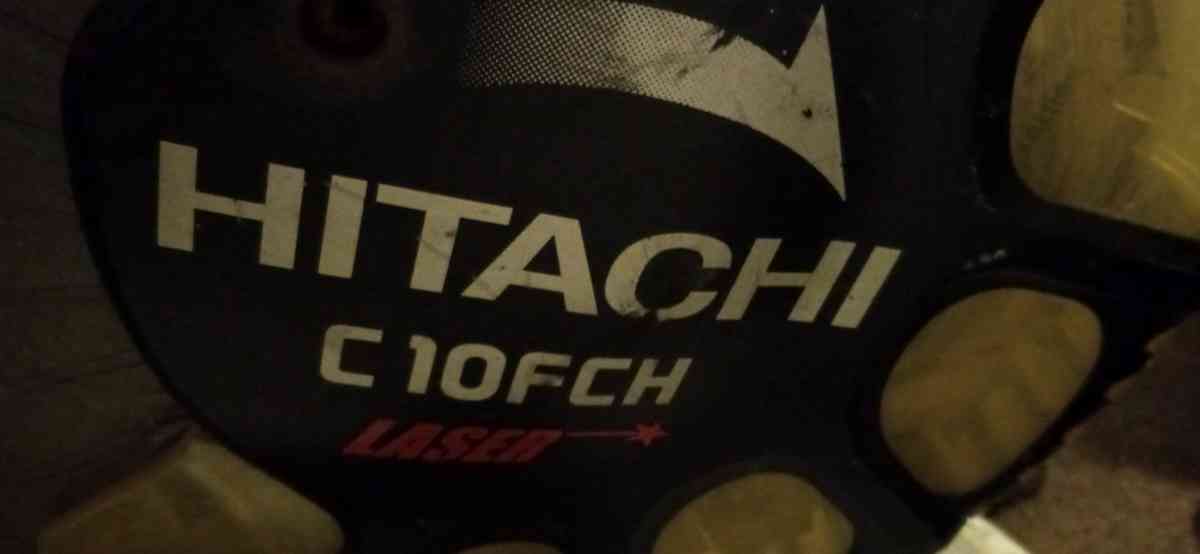 Hitachi miter saw works good  pick up only - Watertown, New York - FleaMarketBay