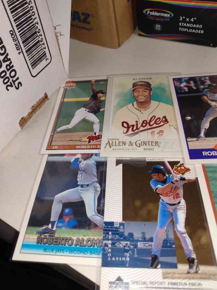 six card lot Hall of famer Roberto alomar - Alicia, Arkansas - FleaMarketBay