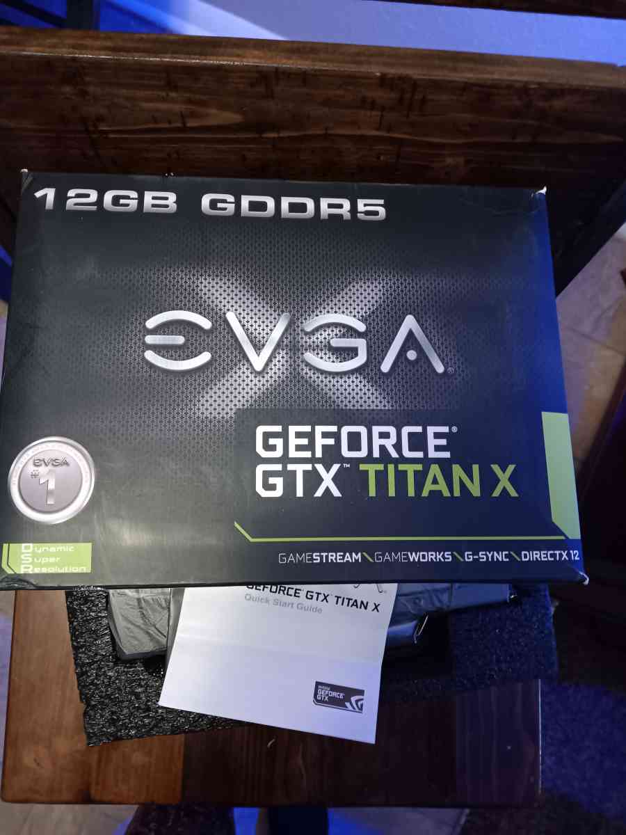 2 Brand New EVGA GeForce GTX TITAN X - Aurora, Colorado