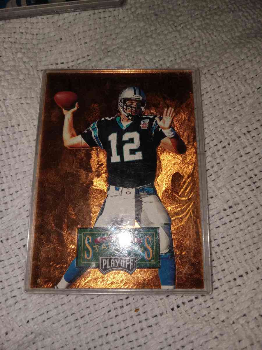 Kerry Collins 96 Playoffs card - Rogersville, Tennessee