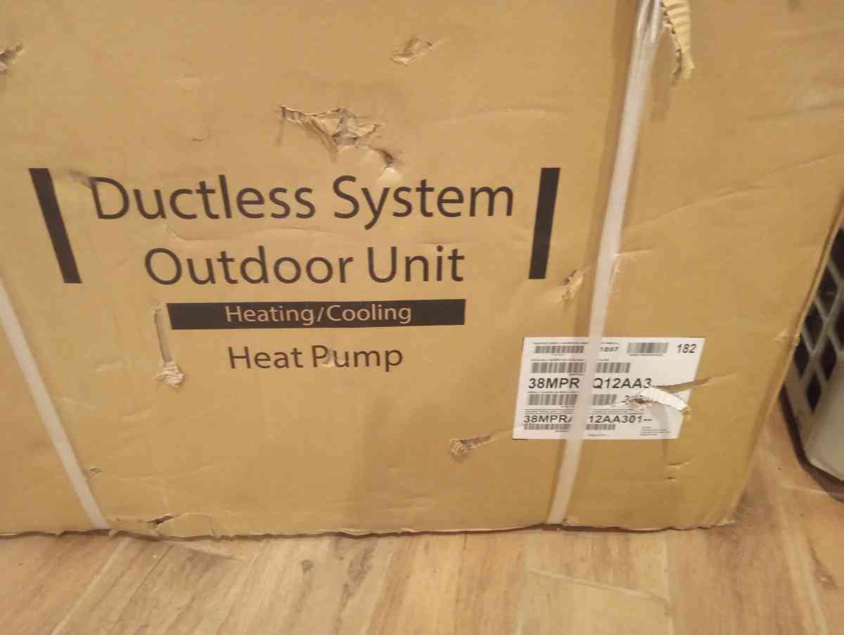 ductless hvac system mini split and outdoor heat pump - London, Ohio - FleaMarketBay