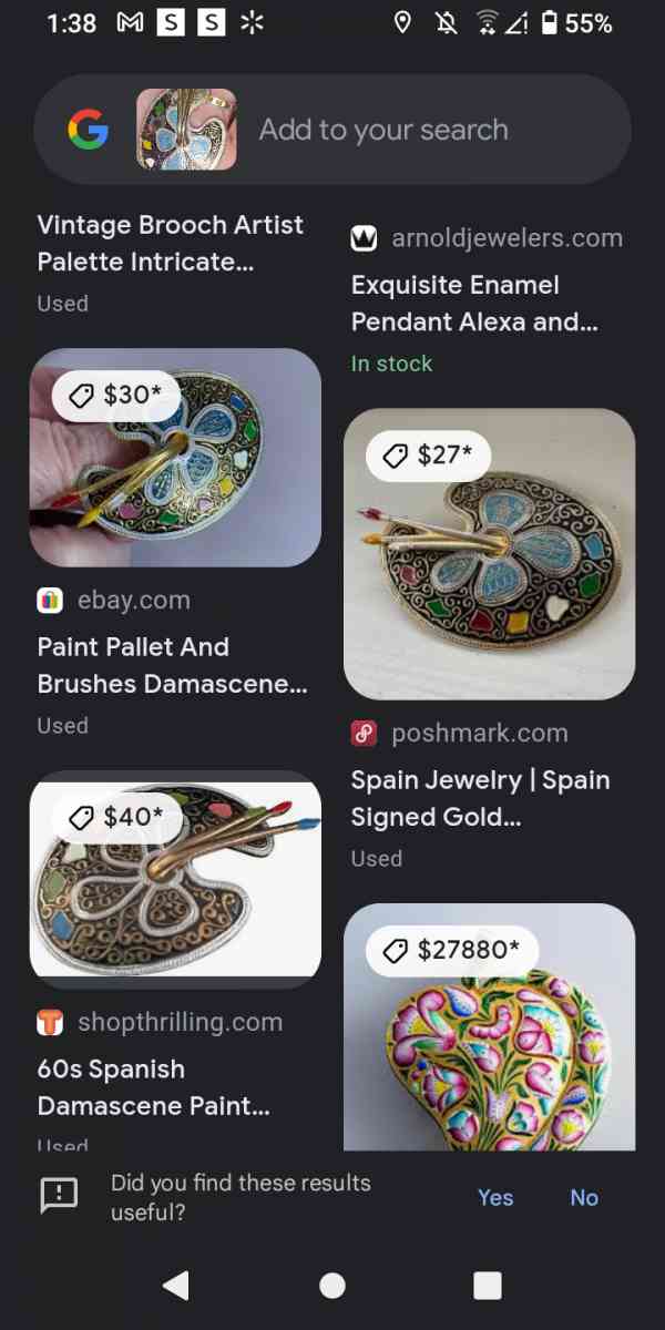 old vintage broach - Midway, Arkansas