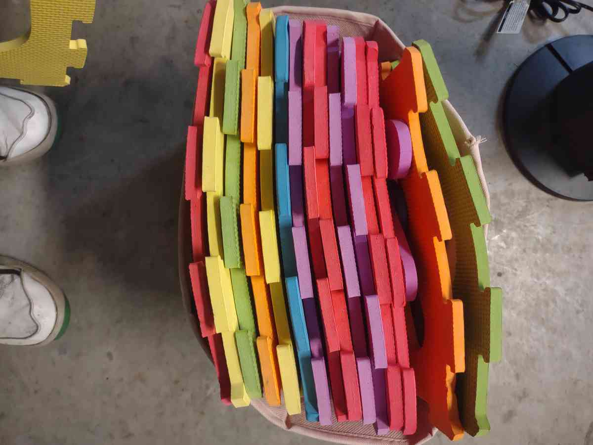 Alphabet Foam Tiles - Jacksonville Beach, Florida - FleaMarketBay