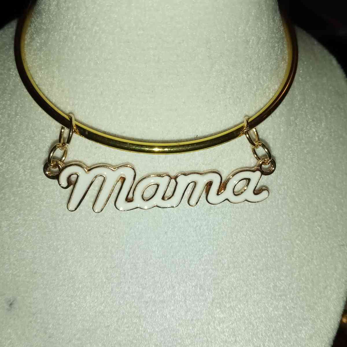 mama charm on a bangle bracelet - Newark, Delaware - FleaMarketBay