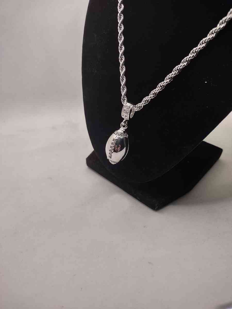 All American football necklace - Montclair, California - FleaMarketBay