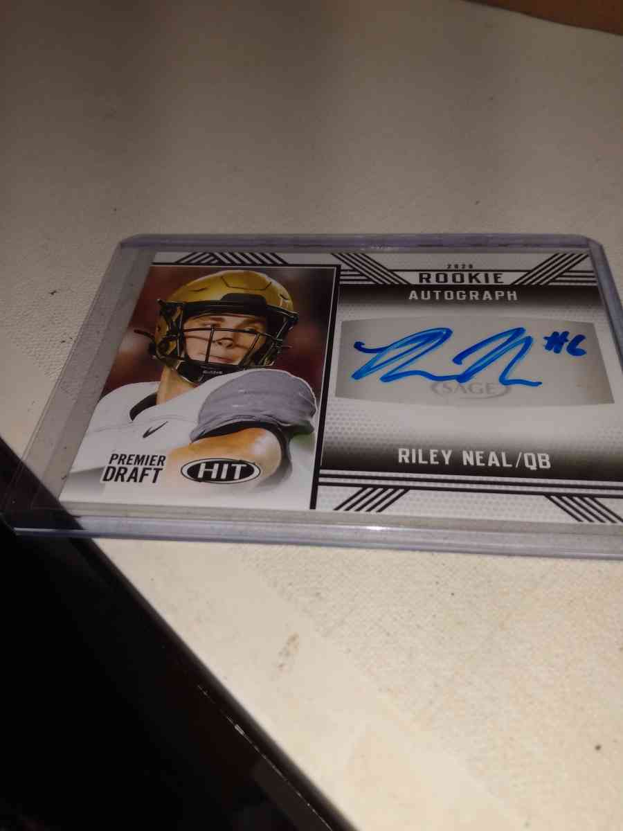 2020 sage Grant Neil autograph