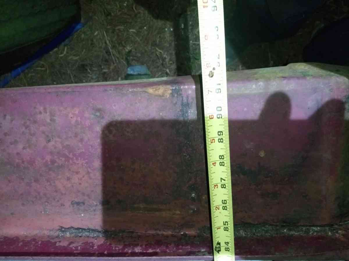 heavy duty trailer with trailer frame axle under it - Lane, South Carolina - FleaMarketBay