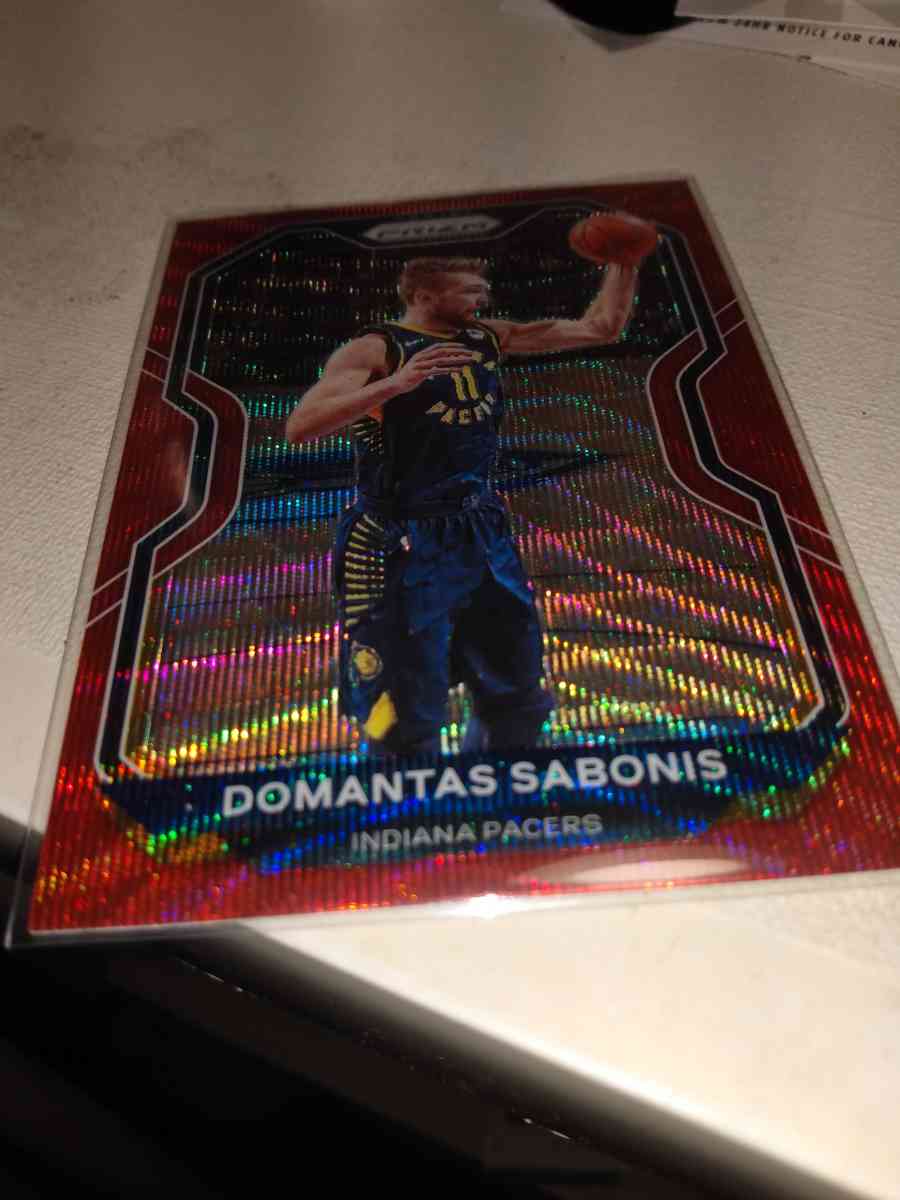 2020 2021 panini orange refractor Domantas sabonis