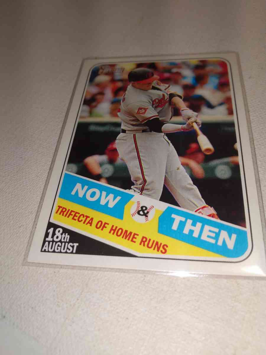 2018 Topps now and then Manny Machado - Alicia, Arkansas