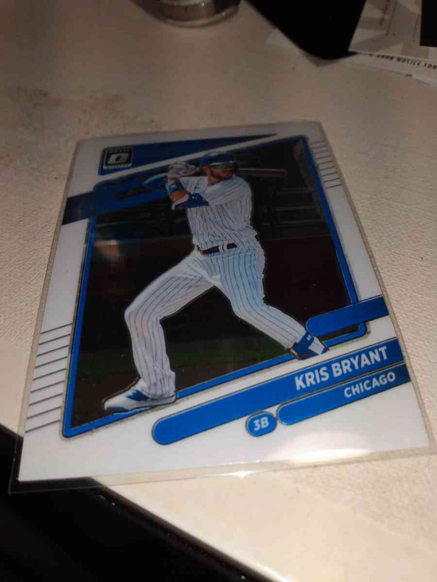 2021 Panini optic Kris Bryant