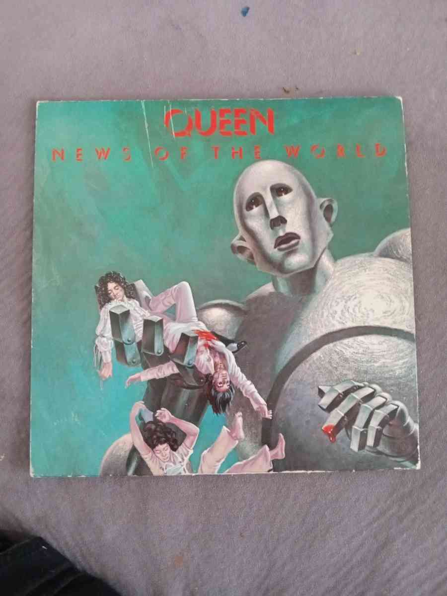 1977 Queen Album Record News of the World - West Covina, California