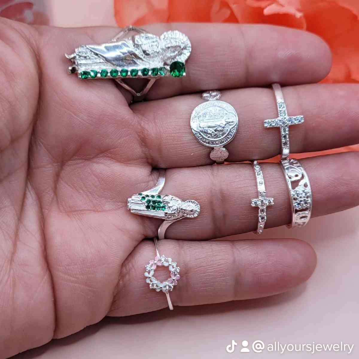 925 ring san judas small - San Antonio, Texas - FleaMarketBay