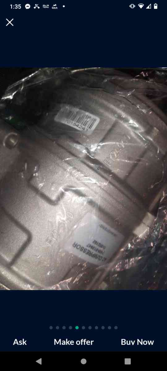 AC compressor for 2002 Dodge intrepid - Cumberland, Maryland - FleaMarketBay