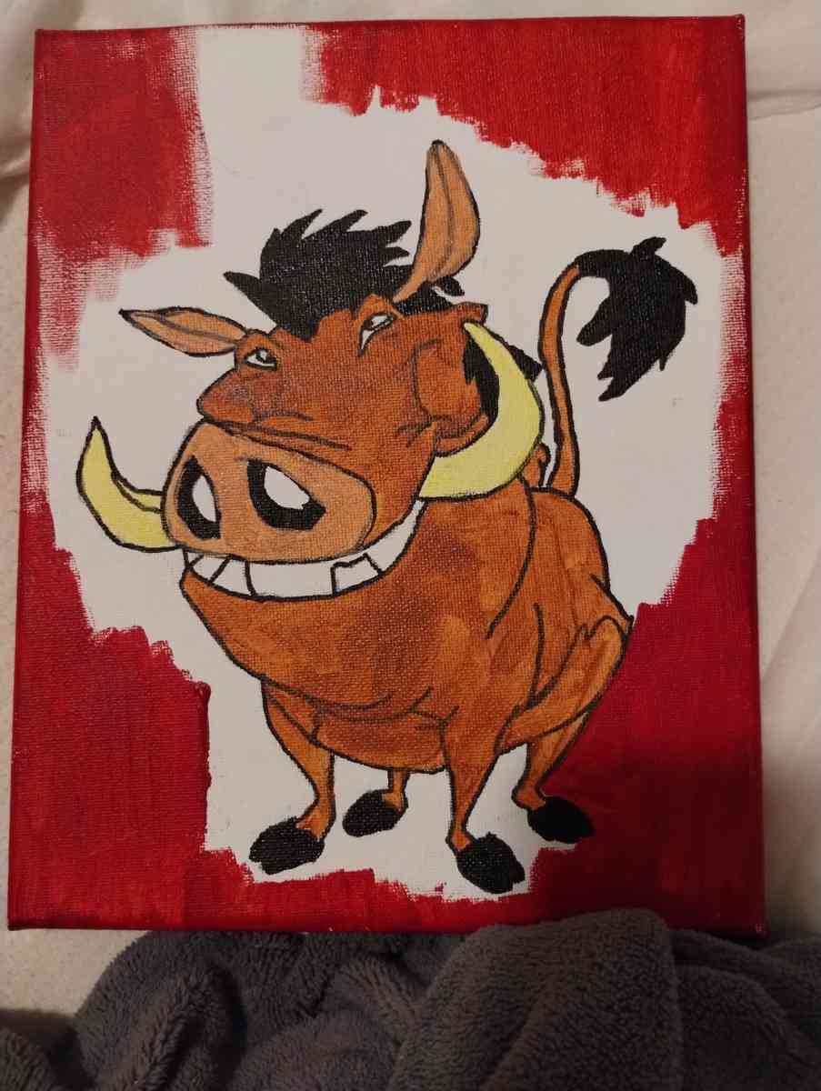 pumba painting - Columbus, Ohio - FleaMarketBay