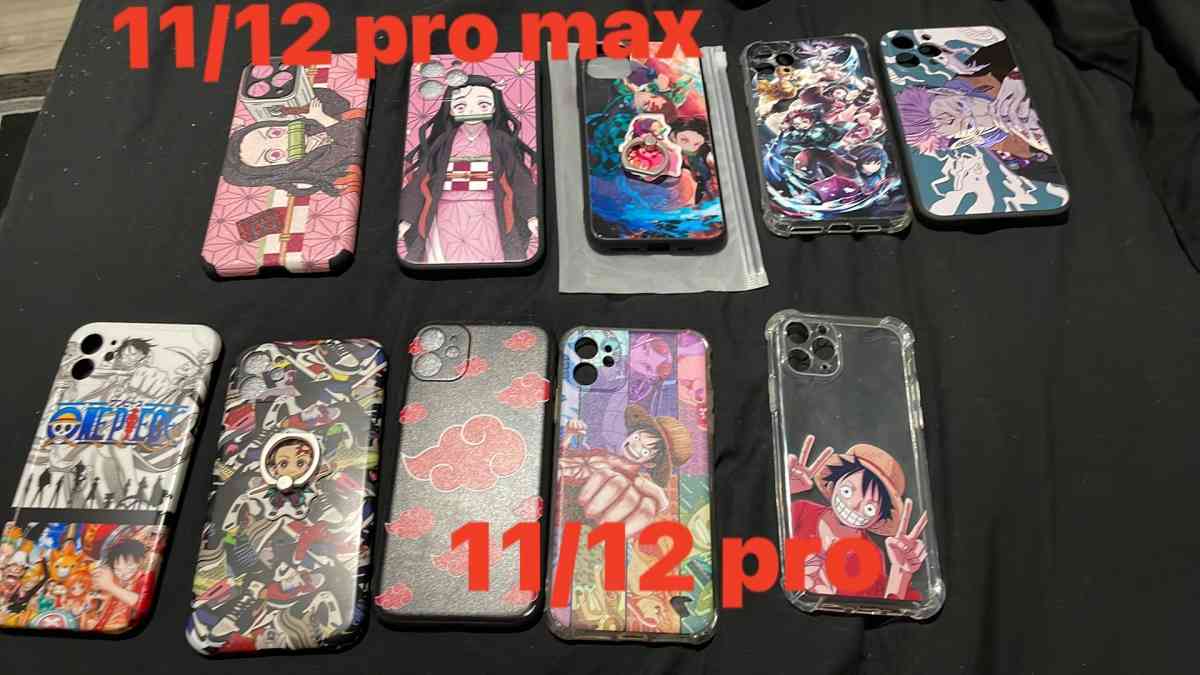 Anime phone cases iPhone - Houston, Texas - FleaMarketBay