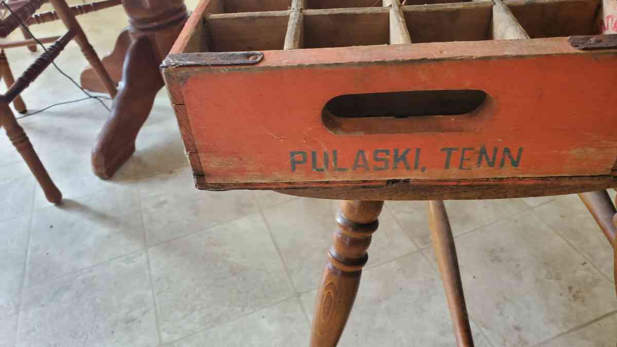 Vintage Sun Drop Soda Bottle Box