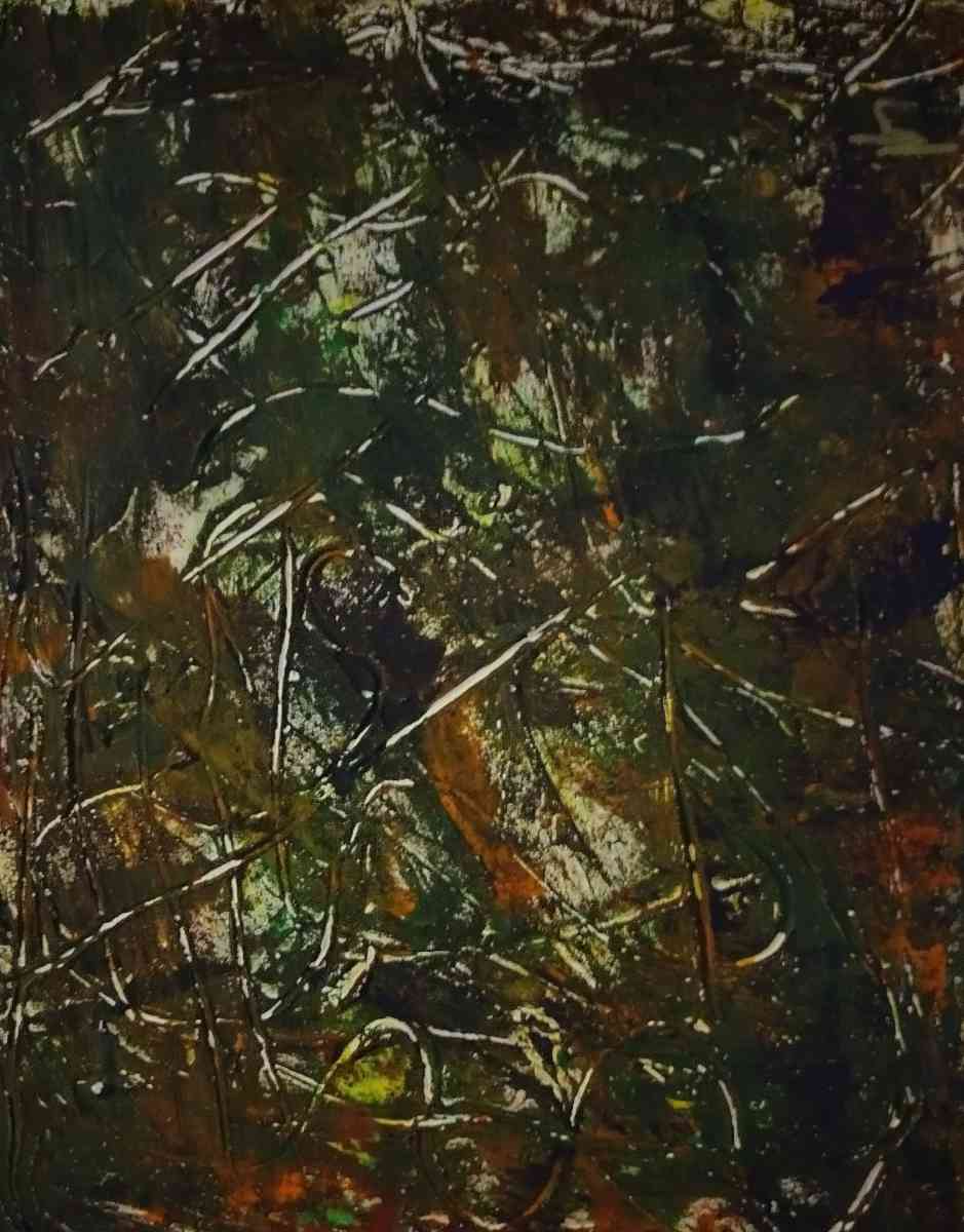 abstract painting on canvas 16inches by twenty - Pharr, Texas - FleaMarketBay