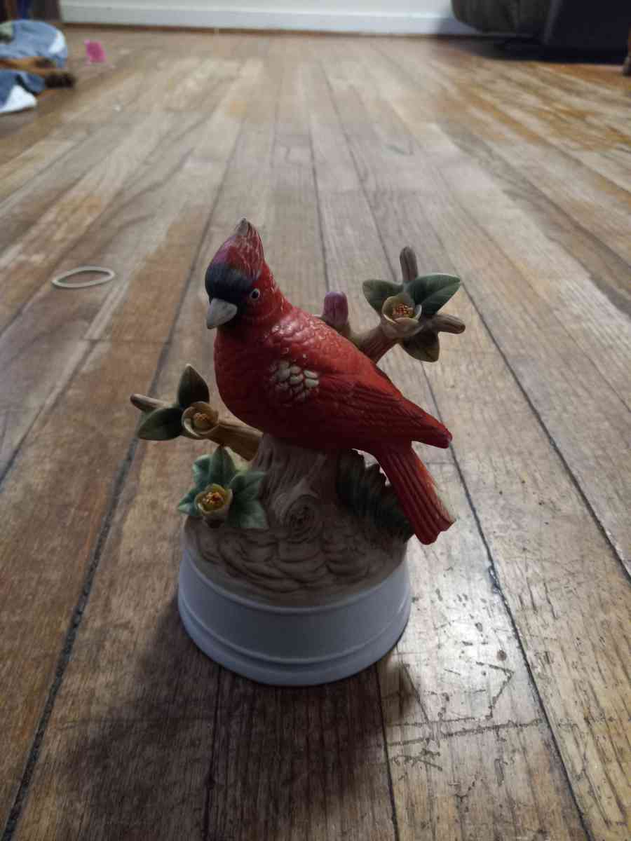 vintage porcelain music box - Bangor, Maine