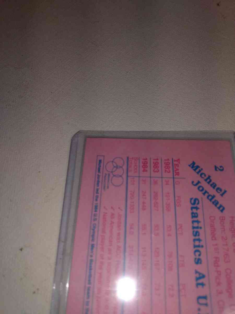 1984 United States basketball team Michael Jordan - Alicia, Arkansas - FleaMarketBay