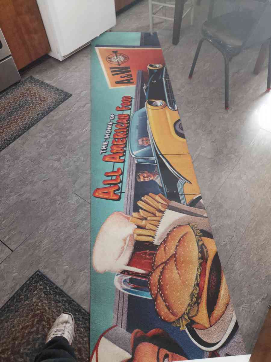 AnW car hop banner - Frankfort, Indiana