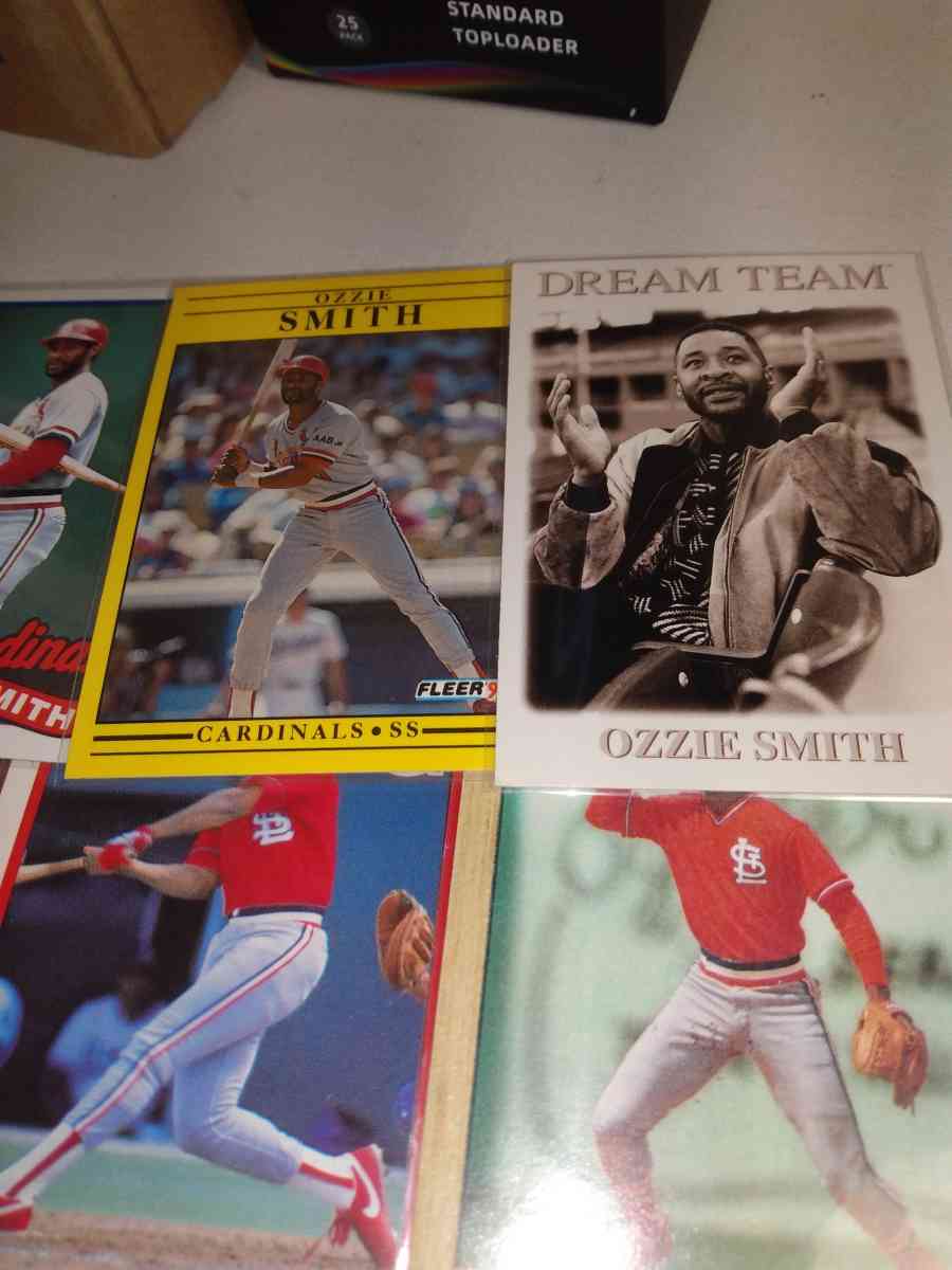 six card line the wizard Ozzie Smith Hall of famer - Alicia, Arkansas - FleaMarketBay