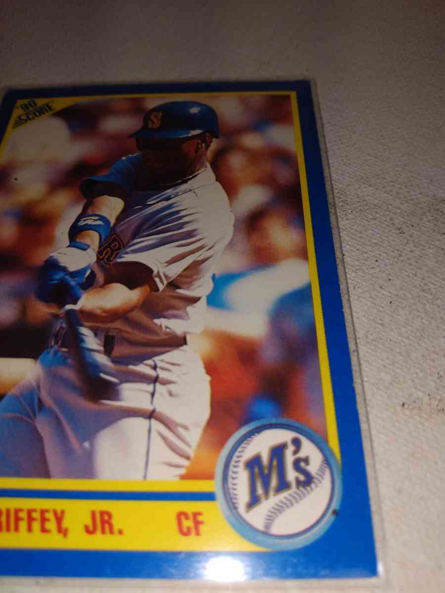 1990 score error card 560 Ken Griffey Jr - Alicia, Arkansas - FleaMarketBay