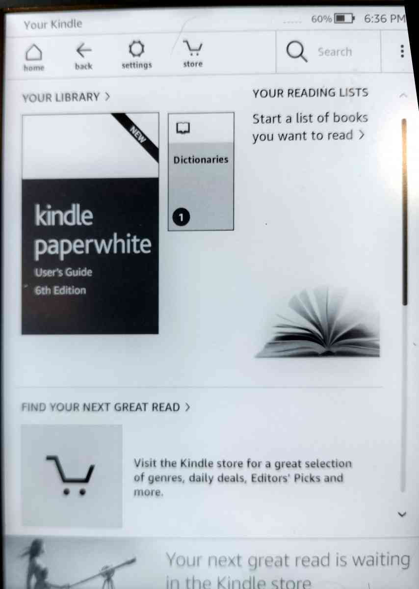 Amazon Book Tablet - Lakewood, Washington