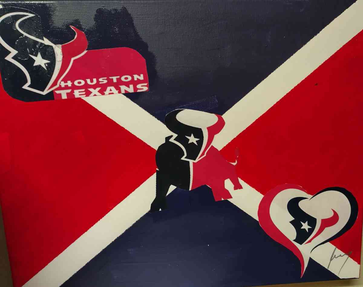 acrilic painting on canvas - Pharr, Texas