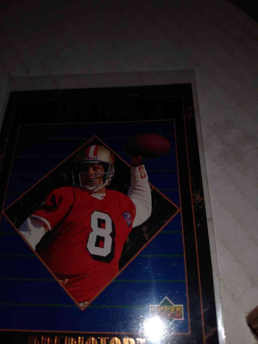 1995 upper deck Steve Young - Alicia, Arkansas - FleaMarketBay