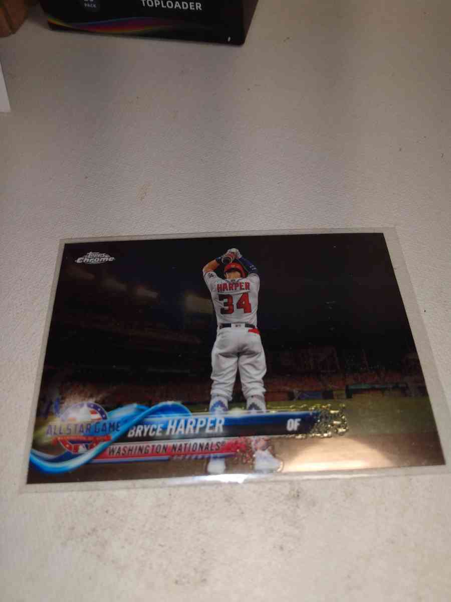 2018 Topps Chrome Bryce Harper - Alicia, Arkansas