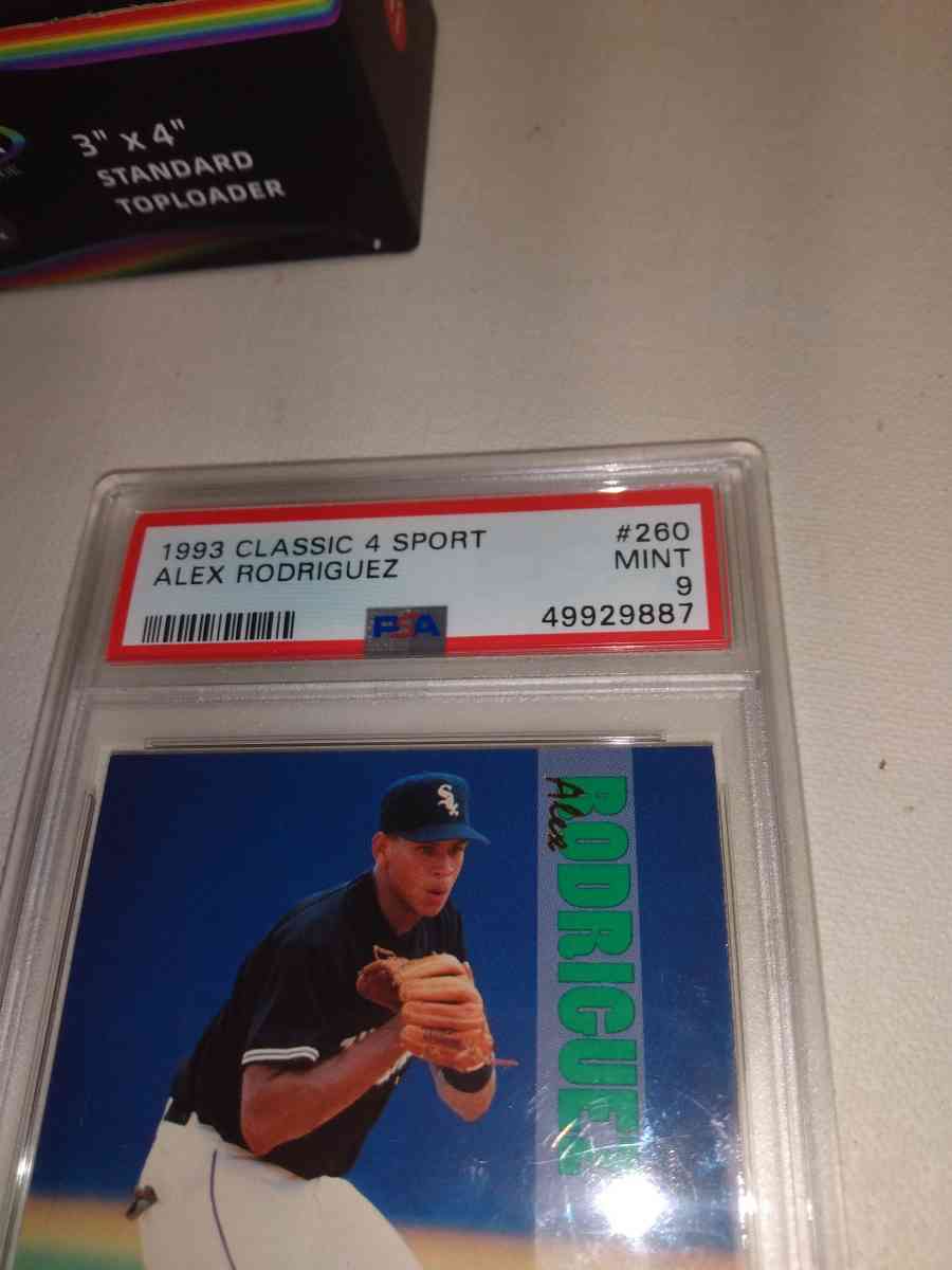 PSA 9 classic 4 sport Alex Rodriguez rookie - Alicia, Arkansas - FleaMarketBay