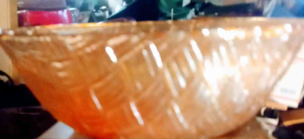 carnival Glass Bowl - Alliance, Ohio