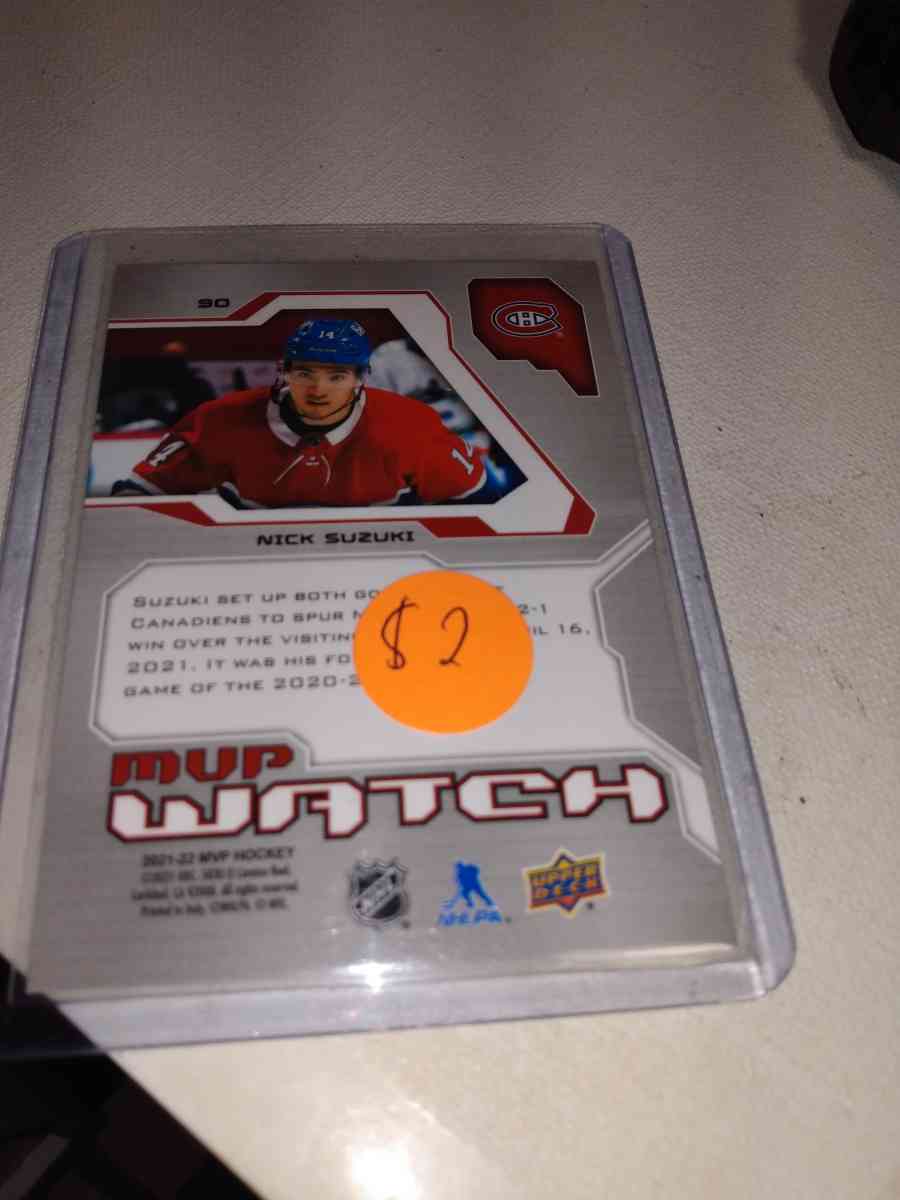 MVP upper Deck autographed card Nick suxuki - Alicia, Arkansas - FleaMarketBay