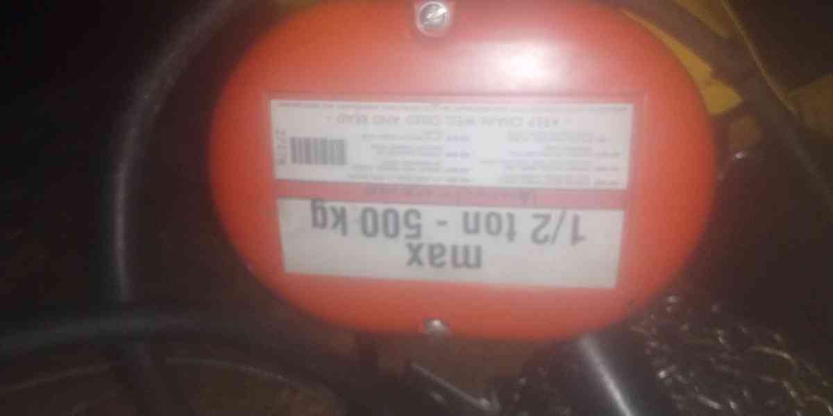 2 CM LODESTAR half ton 500kg max EACH - San Jose, California - FleaMarketBay