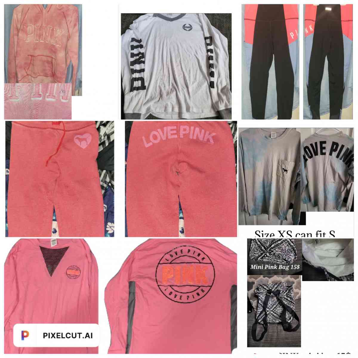 Pink victoria secret bundle lot - Jacksonville, Florida