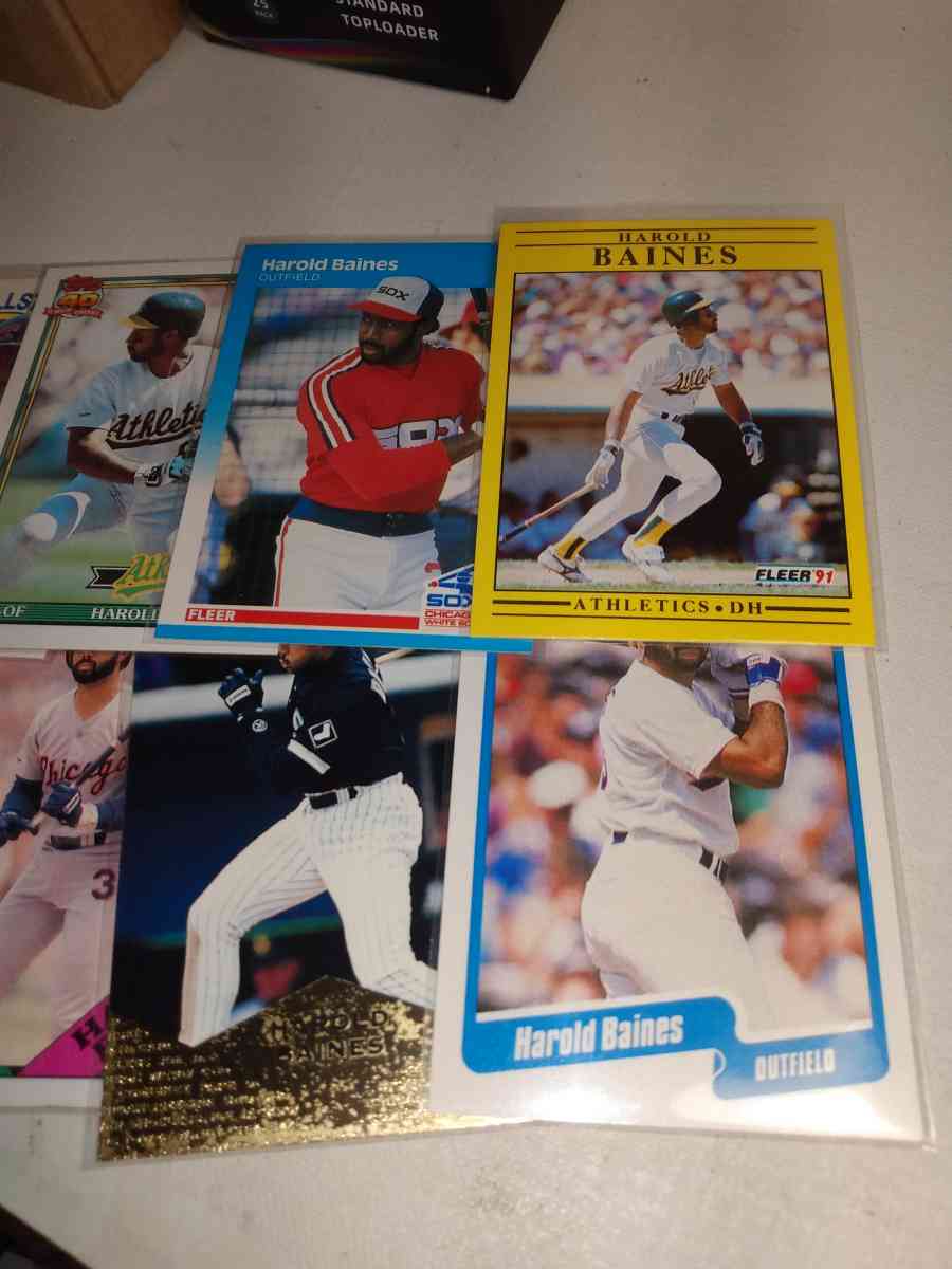 eight card lot Harold baines Hall of famer - Alicia, Arkansas - FleaMarketBay