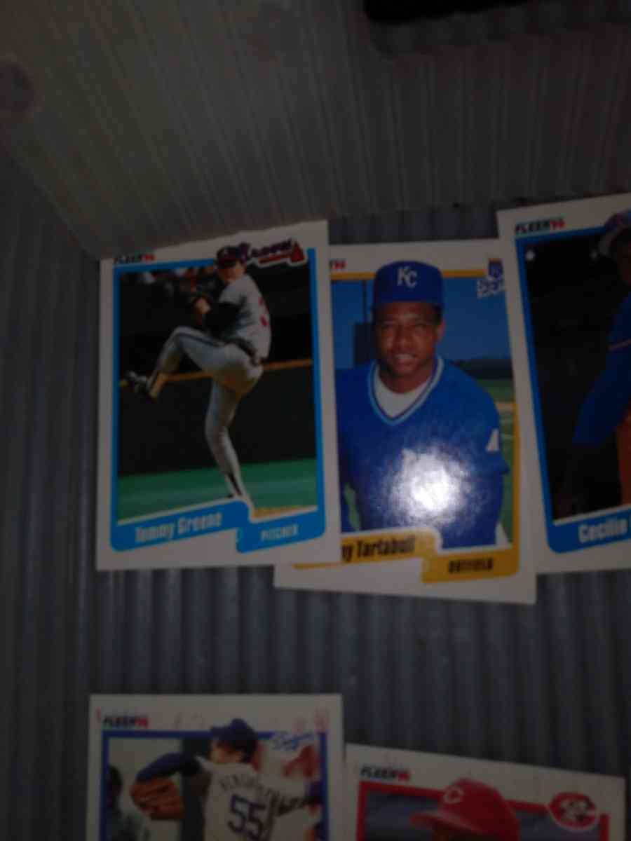 1990 Fleer error cards - Alicia, Arkansas - FleaMarketBay