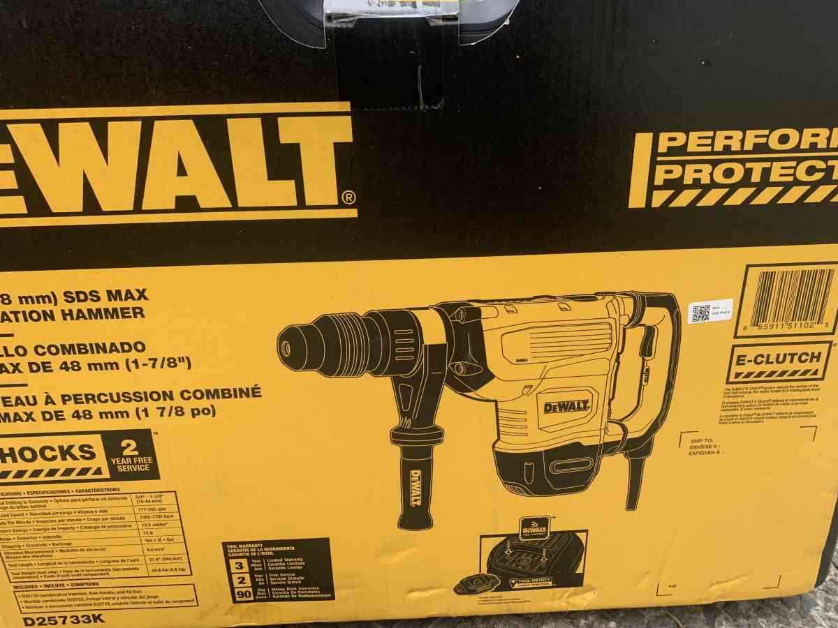 DeWALT combination hammer SDS - Durham, North Carolina - FleaMarketBay