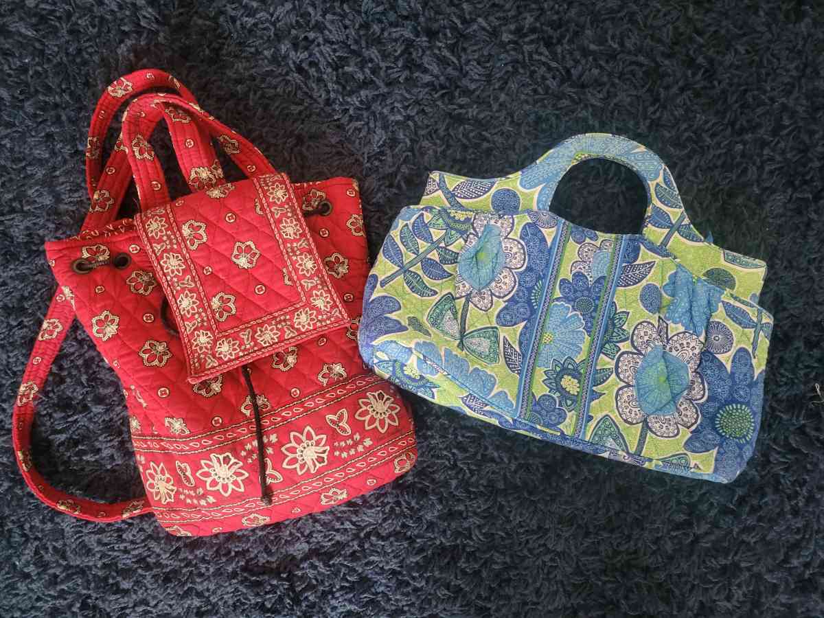 Vera Bradley book bag and Lunch Box - Xenia, Ohio