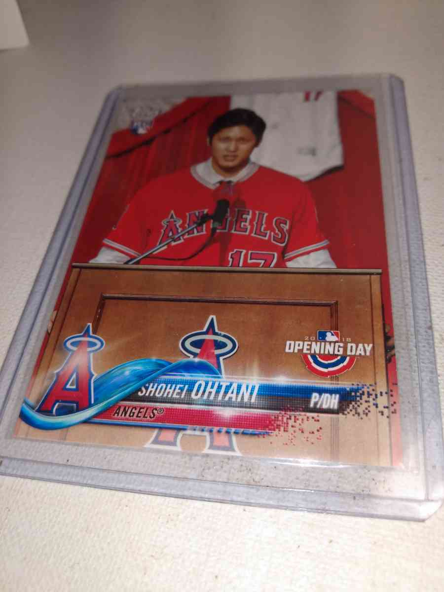 2018 Topps rookie card shei Ohtani - Alicia, Arkansas