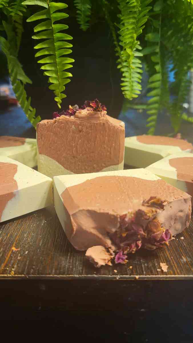 handmade Rose Petal Soap Bar - Snellville, Georgia