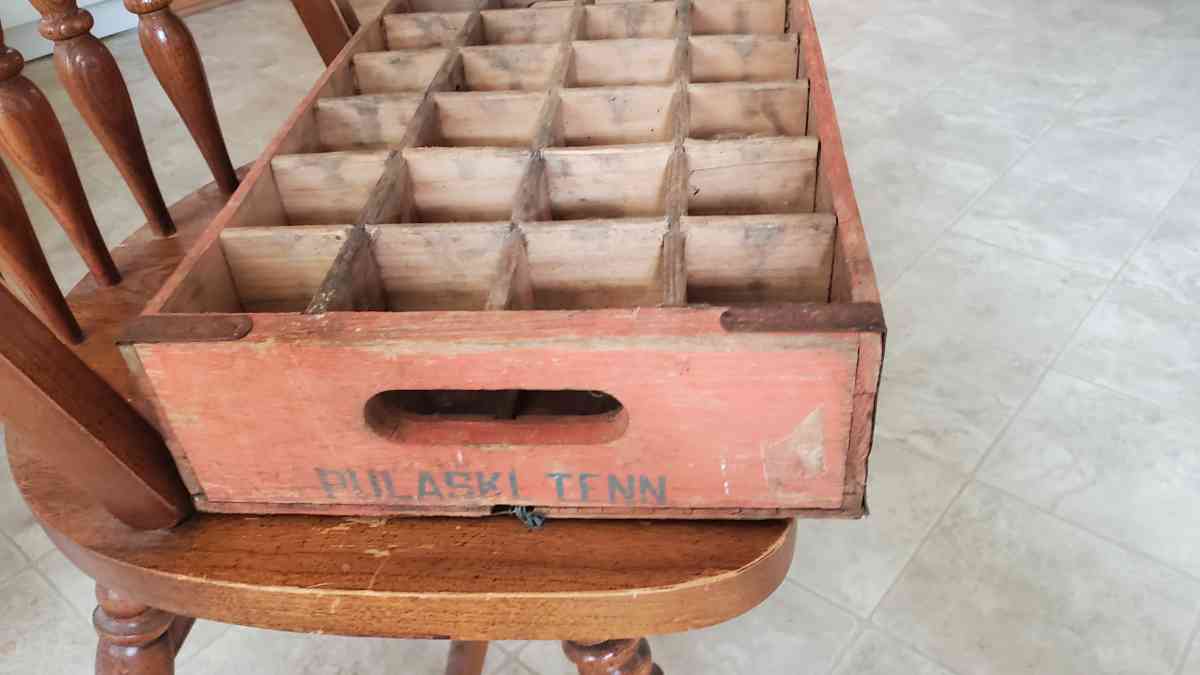 Vintage Sun Drop Soda Bottle Box - Pelham, Alabama - FleaMarketBay