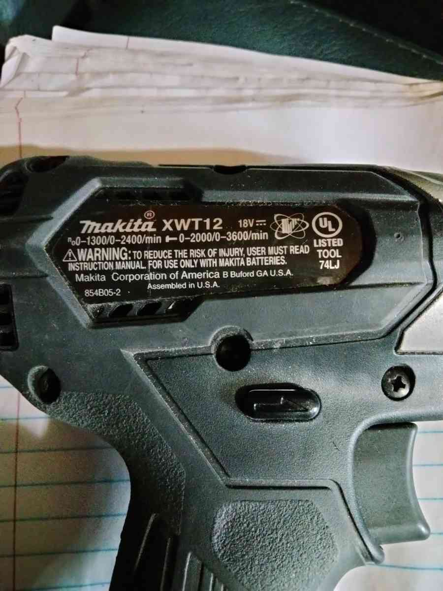 Makita 18v Brushless Impact XWT12 TOOL ONLY - Akron, Ohio - FleaMarketBay
