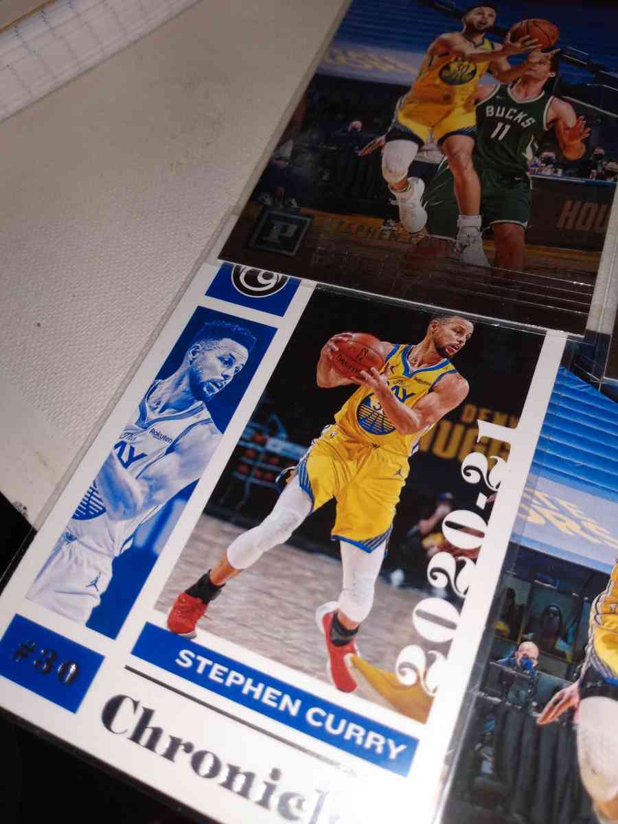 four card lot of Stephen Curry - Alicia, Arkansas - FleaMarketBay