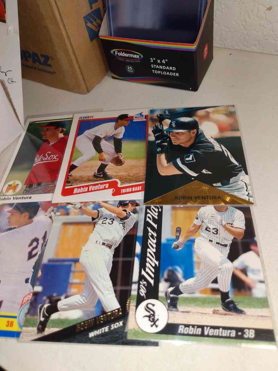 six card lot Robin Ventura Hall of famer - Alicia, Arkansas - FleaMarketBay