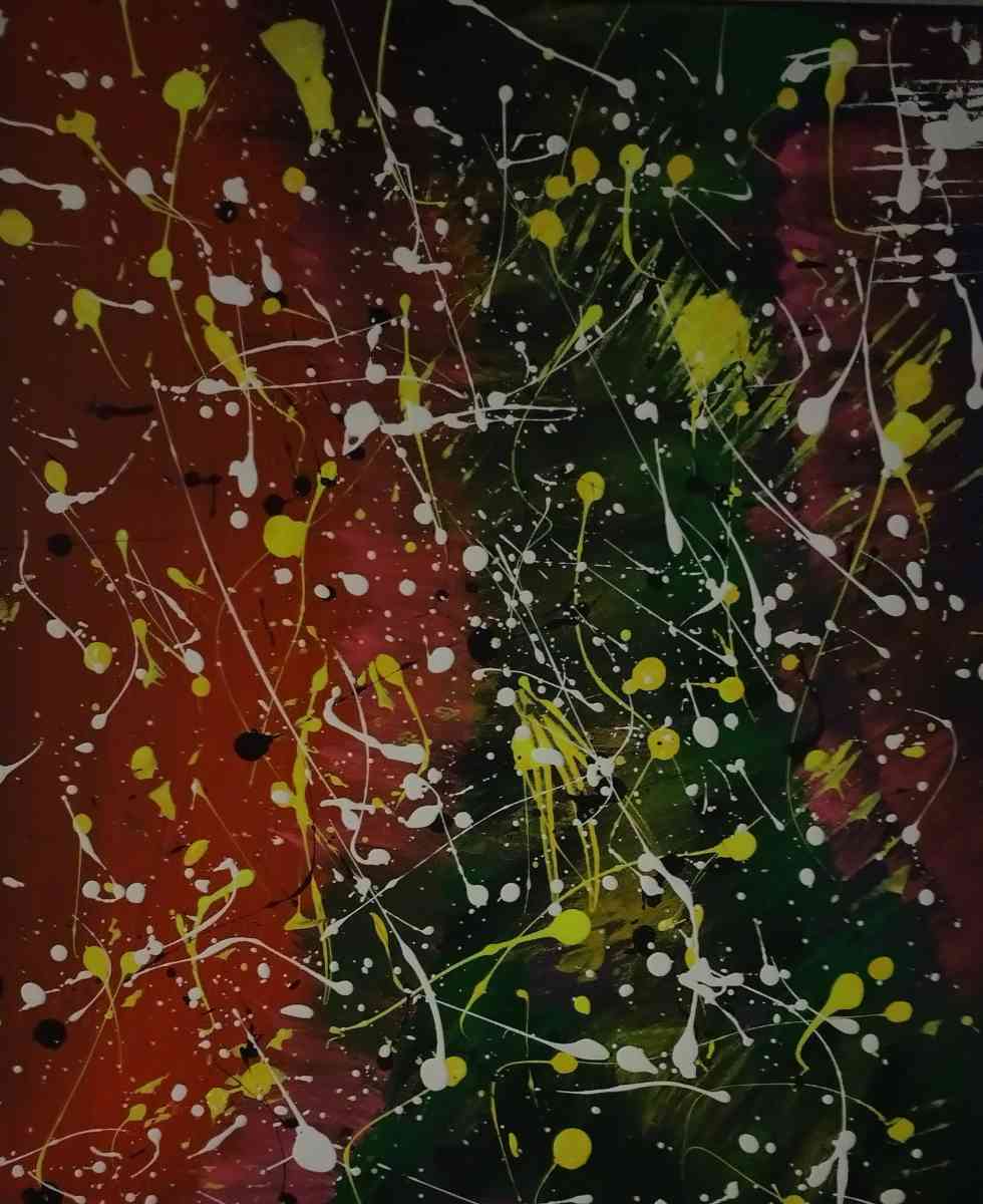 abstract painting - Georgetown, Texas - FleaMarketBay